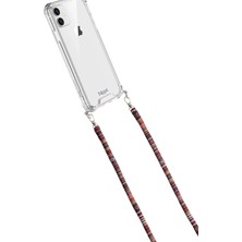 DMR Home Alder Renkli 110 cm Ipli Tüm Telefonlarla Uyumlu ve Boyun Askılı Kumaş Telefon Askısı (Renkli)