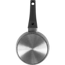 DMR Home Moneta Sinfonia Güveç Tenceresi 1 Sap 16 cm Endüksiyon Için De Uygun, Mineral Parçacıklarıyla Güçlendirilmiş, Italya'da Üretilmiştir