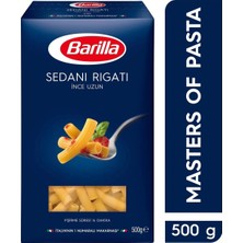 Barilla İnce Uzun/ Sedani Rigati Sade Makarna 500 Gr