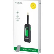 DMR Home Veggieg Aux Bluetooth 5.4 Transmitter & Receiver Kablosuz Ses Adaptörü