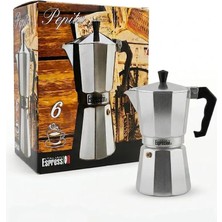 Gat 6 Fincanlık Moka Pot Espresso/italyan Kahve Makinesi