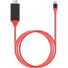 DMR Home USB Type C 3.1 To HDMI Çevirici Dönüştürücü Tv Bağlama Kablosu