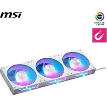 DMR Home Msı Mpg EZ120 Argb WHITE-3W 2000RPM 3 'lü Fan Seti