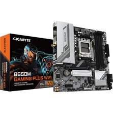 DMR Home Gıgabyte B650M Gamıng Plus Wıfı Am5 Ddr5 6400MHZ(OC) Pcıe 4.0 M.2 Nvme Wifi Gigabit Lan Matx Gaming Anakart