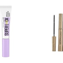 DMR Home Telescopic Maskara - Siyah & Super Brow Glue Kaş Sabitleyici Maskara - Şeffaf