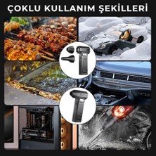 Assess Store Profesyonel Turbo Jet Fan 130.000 Rpm - LED Ekranlı Mini Turbo Fan Taşınabilir Basınçlı Hava Cihazı - Araç, Klavye, Mangal ve Kamp Için Çok Amaçlı Üfleyici