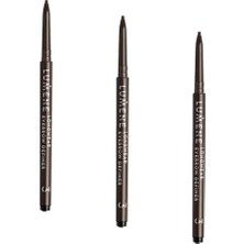 DMR Home Lumene Longwear Eyebrow Definer Ultra Ince Uçlu Kalıcı Kaş Kalemi Ash Brown (3 Paketi)