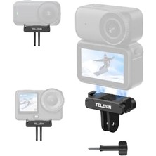 DMR Home Djı Osmo /action 6 Için Manyetik Hızlı Serbest Bırakma Adaptörü Montajı, Çift Yönlü Mıknatıs, Metal Mandallar, Şok Emici Silikon Ped, Djı Osmo Için Adaptör Tabanı/action 6