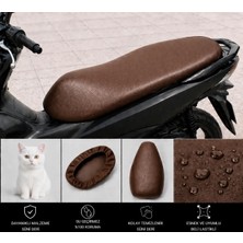 Vi Caro Motorsiklet Koltuk Kılıfı Deri Su Geçirmez,yağmur Geçirmez,modern (Elastik Tüm Modeller Için )