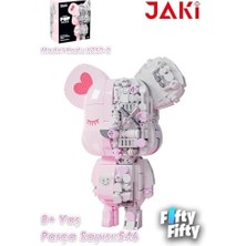 DMR Home Jaki Maker Pop Mıknatıs Ayı -JK6250-2(546 Parça) Oyuncak Yapım Seti
