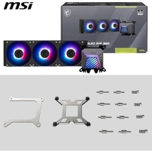 DMR Home Msı Mag Corelıquıd A15 360MM Sıvı Soğutucu Argb Siyah Intel Amd