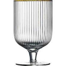 DMR Home Palermo Altın Şarap Kadehleri 40 cl 4'lü Set