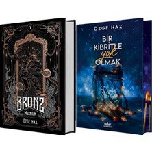 Guardian Bronz 4 Mecnun Ciltli ve Bir Kibritle Yok Olmak 1 Yan Boyalı Ciltli (Özge Naz) 2li Set