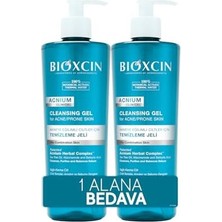 DMR Home Acnium Sebum Dengeleyici Yüz Yıkama Jeli 500 ml 1 Alana 1 Hediye – Salisilik Asit, Çay Ağacı ve Niasinamid Içeren Yağlı ve Akneye Eğilimli Ciltler Için Temizleyici