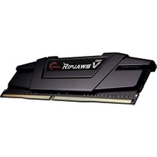 DMR Home G.skill F4-3600C18S-8GVK (1X8GB) Ripjaws V Gaming Serisi 3600 Mhz CL18 (18-22-22-42) Siyah Renkli Alüminyum Soğutuculu 1.35V Bellek