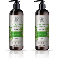 DMR Home Yumuşatıcı Duş Jeli Aloe ve Yeşil Çay Özlü 500ML (2 Paketi)