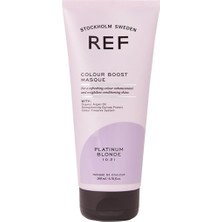 DMR Home Ref Colour Boost Masque Platinum Blonde 200 ml - Renk Artışı Sağlayan Parlatıcı Maske