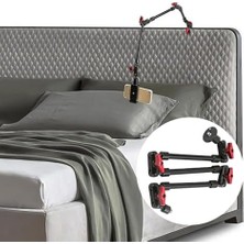 DMR Home Profesyönel 6 Eklemli Ayarlanabilir Montaj Kolu, Video ve Fotoğraf Çekimleri, 20–80 cm Alüminyum Gövde, 360° Dönebilen, 1/4–3/8 Vida Uyumlu Telefon Kamera Webcam Tutucu | LE777