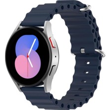DMR Home - ile Uyumlu 5 /lite Haylou Solar LS05 Kordon Ocean Silikon Kordon 22MM