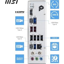 DMR Home Msı MB Pro X870E-S Evo Wıfı Am5 Ddr5 8200MHZ(OC) 3x M.2 USB 40GBPS Type-C Dp HDMI 5g Lan Wıfı 7 Rgb Atx