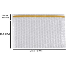 DMR Home Balonlu Torba, Bantlı Baloncuklu Torba-Zarf 15CM(EN) X25CM (Boy)+5cm (Kapak) 25 Adet)
