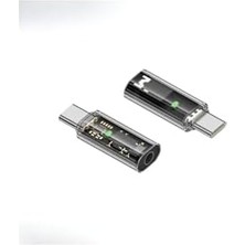 DMR Home Type C To 3.5mm Dac Kulaklık Dönüştürücü 15 ve Type C Telefon ile Uyumlu Çevirici Otgax (2)