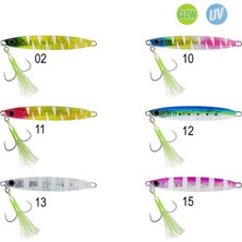 Captain 3629 Burneo Jigger 40GR Light Jig Suni Yem 12