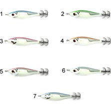 Captain 3030 Kalamar Zokası 8cm Rocket Bilyeli Squid 10GR 6