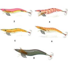 Captain 3025 Kalamar Zokası 12CM Different Squid Size 35 6