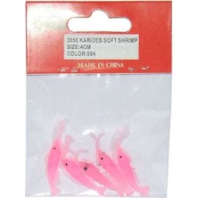 Captain 3050 Silikon Karides 4cm Suni Yem 5li Paket 004