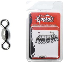 Captain 5010 Fırdöndü Crane 10LU Paket Black Nickel Standart-7