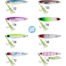 Captain 3634 Emotion Jigger 60GR Light Jig Suni Yem 10