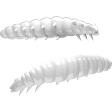 Libra Lures Larva Cheese Suni Yem 001-WHITE-35MM