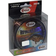 Captain Royalist Soft 300MT Monofilament Misina Kahve Rengi Standart-0.35 mm