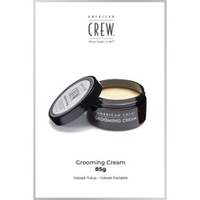 American Crew Grooming Cream 85G – Yüksek Parlaklık & Güçlü Kontrol | Erkek Saç Şekillendirici Krem