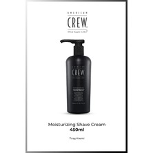 American Crew Nemlendirici Tıraş Kremi 450ML Köpürmeyen Özellikte Cilt Koruyucu