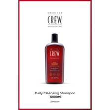 American Crew Daily Cleansing Shampoo 1000 ml – Erkek Günlük Arındırıcı Şampuan