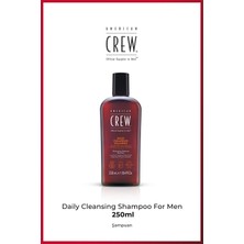 American Crew Daily Deep Moisturising Shampoo 250 ml – Erkek Günlük Nemlendirici ve Onarıcı Şampuan