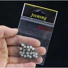 Captain 5049 Üçlü Boncuklu Fırdöndü 10LU Paket Black Nikel Standart-5x6
