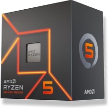 DMR Home Amd Ryzen 5 7500X3D Wof Kutulu Fansız Işlemci