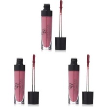 DMR Home Longstay Lipstick No: 21 - Bulaşmayan Kalıcı Likit Mat Ruj (3 Paketi)