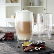 DMR Home Sorrento Çift Camlı 2'li Macchiato Bardak Seti, 350 ml
