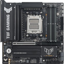 DMR Home Tuf Gamıng B850M-PLUS Iı Amd B850 Am5 Ddr5 8000 Dp HDMI 3x M2 Usb3.2 Gen 2x2 Aura Rgb 2.5gbit Lan Matx 14+2+1 Güç Aşamaları, 1xgen5 M.2, Ready For Advanced Aı Pc