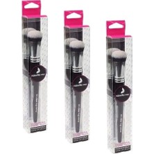 DMR Home Pro Duo Oval Fibre Pudra Makyaj Fırçası -259 (3 Paketi)