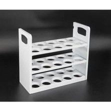DMR Home Life 3 Katlı 30 Bölmeli Buzdolabı Içi Yumurtalık Organizeri Plastik Beyaz MIT1094