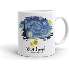 DMR Home Starry Night Seramik Kupa Bardak
