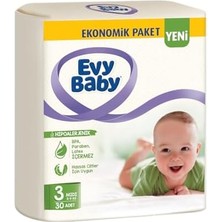 Expresstore Evy Baby Bezi Midi Ekonomik 3 Beden 30 Adet