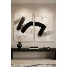 Artease 2'li Soyut Dokunuş Tablo Seti