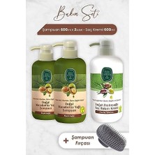 DMR Home Macadamia Şampuan 600 ml x 2 Adet, Saç Kremi ve Şampuan Fırçası