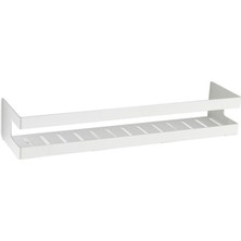 DMR Home Banyo Duş Raf Sistemi Beyaz Renk 98X100X400 mm Beyaz Tek Ebat BA3001 043 Al7